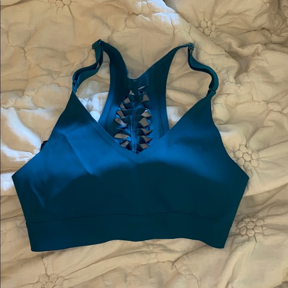 Teal VS sports bra